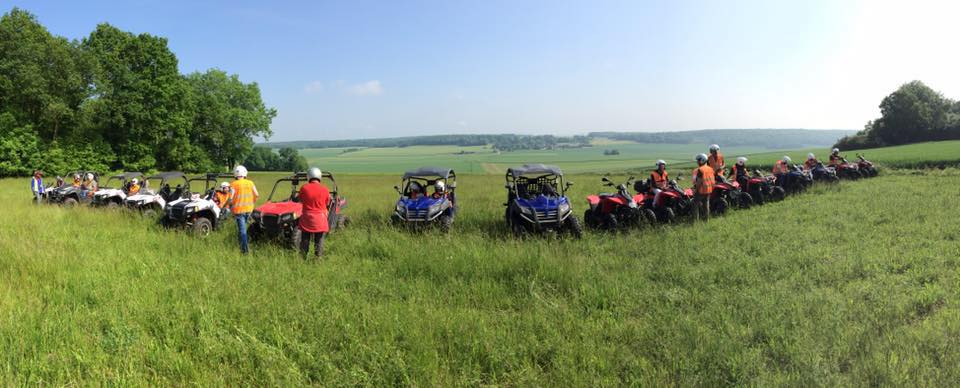 Randonnée quad dans le Vexin (95)