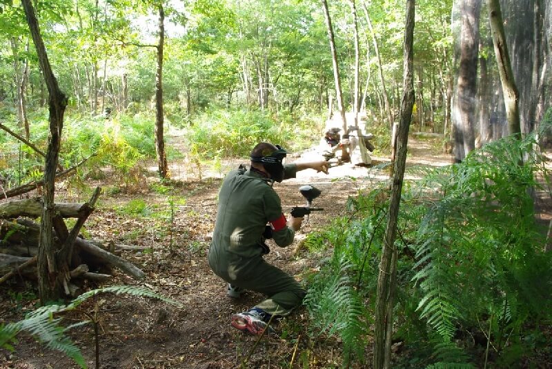 Terrain de paintball à Saint Savin de Blaye (33)